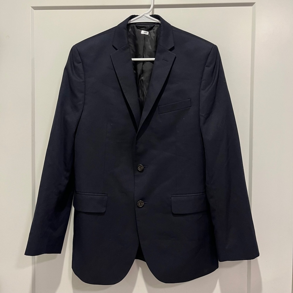 Lauren Ralph Lauren Navy Blue Two Button Blazer Suit Jacket 18R RN90736